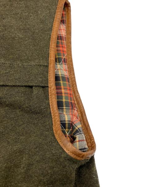 POLO RALPH LAUREN（ポロ・ラルフローレン）POLO RALPH LAUREN (ポロ・ラルフローレン) 中綿ベスト 90’ オリーブ サイズ:Ｓの古着・服飾アイテム