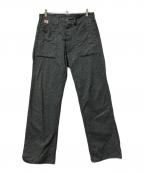 SUGAR CANEシュガーケーン）の古着「9oz. BLACK COVERT ENGINEER PANTS」｜グレー