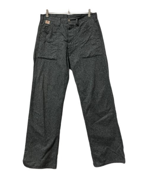 SUGAR CANE（シュガーケーン）SUGAR CANE (シュガーケーン) 9oz. BLACK COVERT ENGINEER PANTS グレー サイズ:W32 L32の古着・服飾アイテム