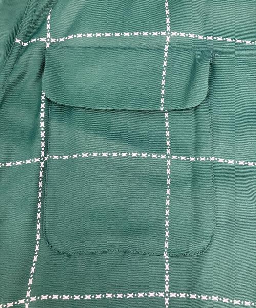 THE GROOVIN HIGH（ザ グルービン ハイ）THE GROOVIN HIGH (ザ グルービン ハイ) 長袖シャツ グリーン サイズ:Mの古着・服飾アイテム