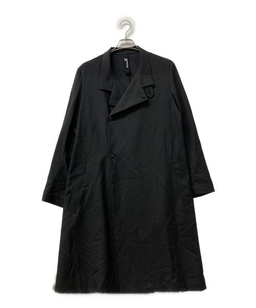 GROUND Y（グラウンドワイ）GROUND Y (グラウンドワイ) スタンドカラーコート ブラック サイズ:SIZE3の古着・服飾アイテム