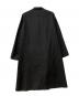 GROUND Y (グラウンドワイ) スタンドカラーコート ブラック サイズ:SIZE3：25000円