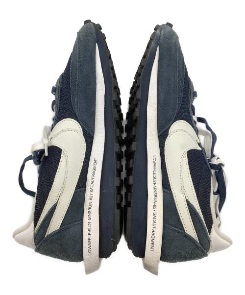 NIKE（ナイキ）NIKE (ナイキ) sacai (サカイ) ローカットスニーカー LD Waffle fragment design ネイビー サイズ:cm 29.5の古着・服飾アイテム