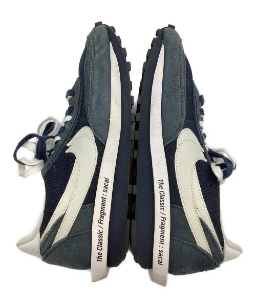 NIKE（ナイキ）NIKE (ナイキ) sacai (サカイ) ローカットスニーカー LD Waffle fragment design ネイビー サイズ:cm 29.5の古着・服飾アイテム