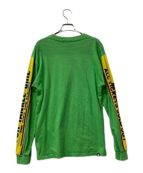 Hysteric Glamour（ヒステリックグラマー）Hysteric Glamour (ヒステリックグラマー) 長袖Tシャツ　DIZZY&MILKY Long sleeve グリーン サイズ:Sの古着・服飾アイテム