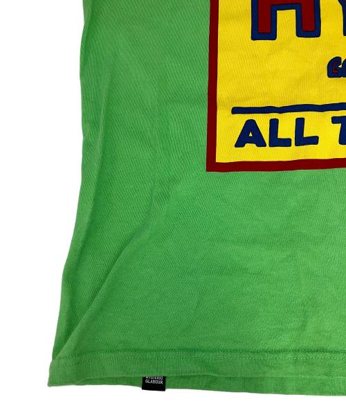 Hysteric Glamour（ヒステリックグラマー）Hysteric Glamour (ヒステリックグラマー) 長袖Tシャツ　DIZZY&MILKY Long sleeve グリーン サイズ:Sの古着・服飾アイテム