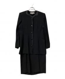 GIVENCHY（ジバンシィ）の古着「ブラックフォーマルセットアップスーツ」｜ブラック