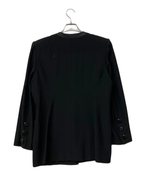 GIVENCHY（ジバンシィ）GIVENCHY (ジバンシィ) ブラックフォーマルセットアップスーツ ブラック サイズ:14号の古着・服飾アイテム
