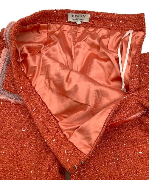 DREAM sister jane（ドリームシスタージェーン）DREAM sister jane (ドリームシスタージェーン) パンツ Citrus Summer Tweed Trousers オレンジ サイズ:Sの古着・服飾アイテム