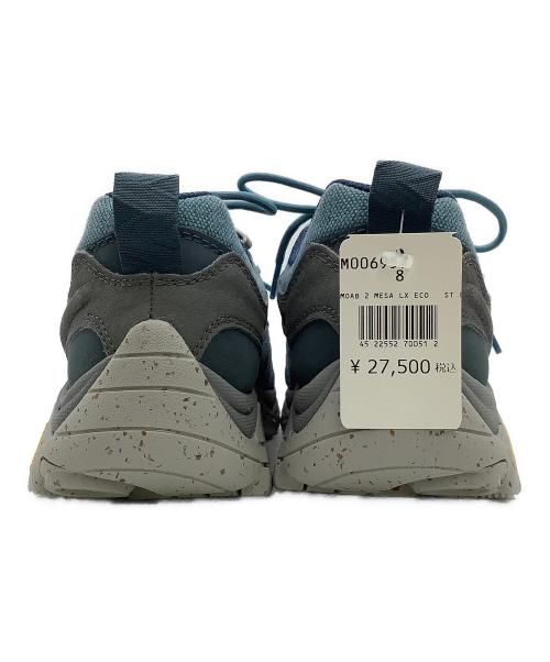 MERRELL（メレル）MERRELL (メレル) ローカットスニーカー MOAB 2 MESA LUXE ECO SE ブルー×グレー サイズ:CM 26の古着・服飾アイテム