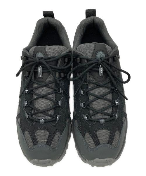 MERRELL（メレル）MERRELL (メレル) トレッキングシューズ　MOAB　2　MESA　LUXE　ECO　SE　ALLOY/GRAPHITE ブラック×グレー サイズ:28の古着・服飾アイテム