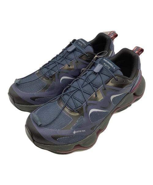 MERRELL（メレル）MERRELL (メレル) トレッキングシューズ SPEED ARC MATIS GORE-TEX ネイビー×パープル サイズ:CM 26.5の古着・服飾アイテム