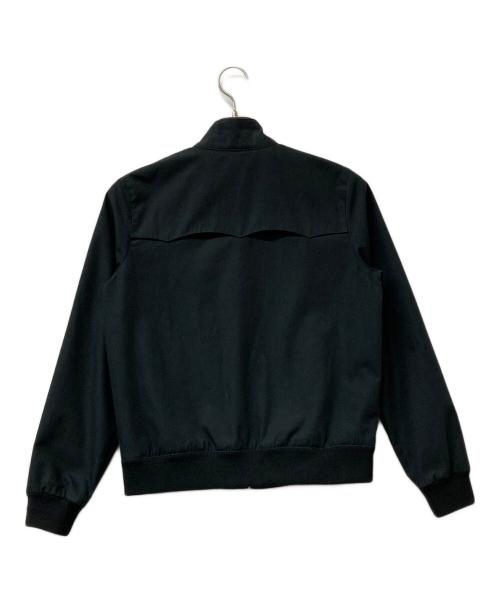 FRED PERRY（フレッドペリー）FRED PERRY (フレッドペリー) スイングトップ Reissues Made In England Harrington Jacket ブラック×レッド サイズ:UK10の古着・服飾アイテム