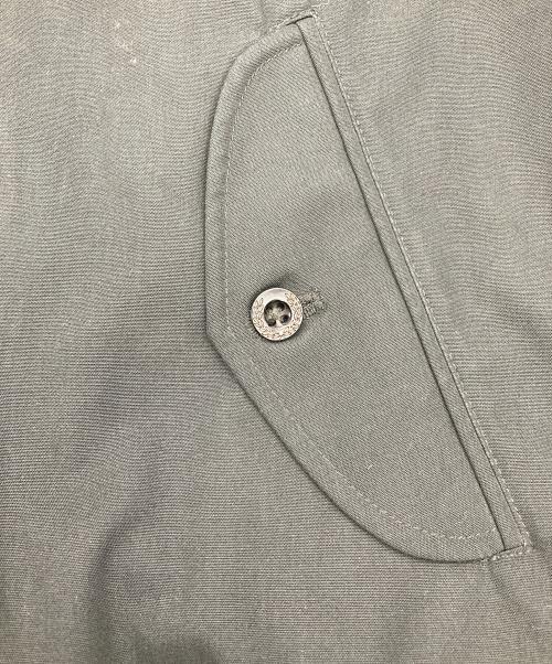 FRED PERRY（フレッドペリー）FRED PERRY (フレッドペリー) スイングトップ Reissues Made In England Harrington Jacket ブラック×レッド サイズ:UK10の古着・服飾アイテム