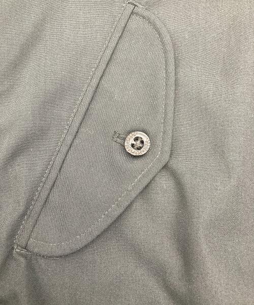 FRED PERRY（フレッドペリー）FRED PERRY (フレッドペリー) スイングトップ Reissues Made In England Harrington Jacket ブラック×レッド サイズ:UK10の古着・服飾アイテム