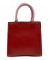 COACH (コーチ) ショルダーバッグMINI　PEPPER　CROSSBODY レッド×ホワイト：15000円