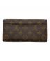LOUIS VUITTON (ルイ ヴィトン) 長財布 モノグラム ポルトフォイユ・サラ：30000円