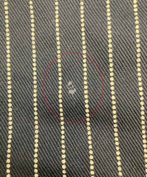 VANSON（バンソン）VANSON (バンソン) ストライプデニムパンツ ブラック サイズ:SIZE86の古着・服飾アイテム