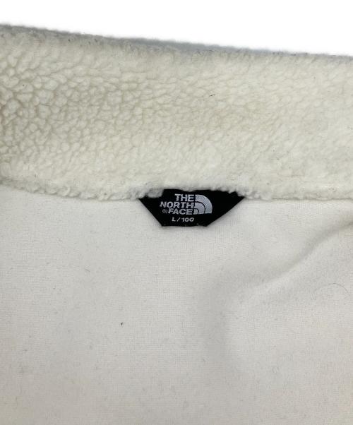 THE NORTH FACE（ザ ノース フェイス）THE NORTH FACE (ザ ノース フェイス) ジャケット フリースジャケット ホワイト×ブラック サイズ:Lの古着・服飾アイテム