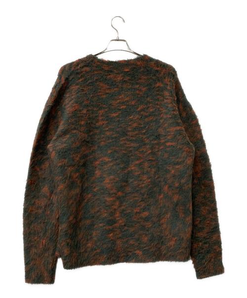 Acne studios（アクネ ストゥディオズ）Acne studios (アクネ ストゥディオズ) 厚手ニット グリーン×ブラウン サイズ:Lの古着・服飾アイテム