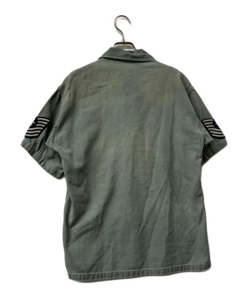 ノーブランド（ノーブランド）ノーブランド (ノーブランド) ミリタリーシャツ グレー サイズ:不明の古着・服飾アイテム