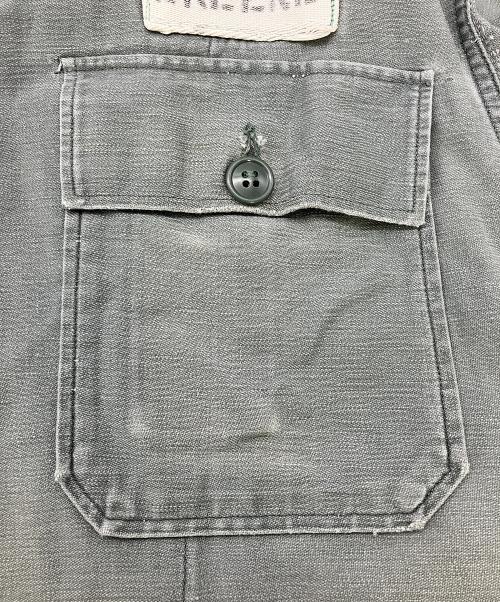 ノーブランド（ノーブランド）ノーブランド (ノーブランド) ミリタリーシャツ グレー サイズ:不明の古着・服飾アイテム