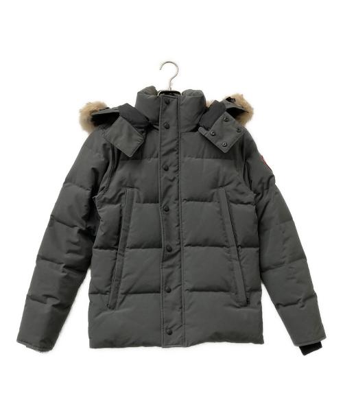 CANADA GOOSE（カナダグース）CANADA GOOSE (カナダグース) ダウンジャケット ウィンダムパーカー グレー サイズ:Sの古着・服飾アイテム