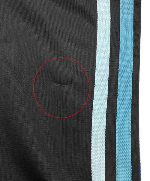 adidas（アディダス）adidas (アディダス) ジップジャケット トラックジャケット ブラック×ブルー サイズ:OTの古着・服飾アイテム