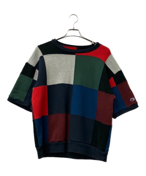 Champion（チャンピオン）Champion (チャンピオン) Ｓ/Ｓスウェット マルチカラー サイズ:Mの古着・服飾アイテム
