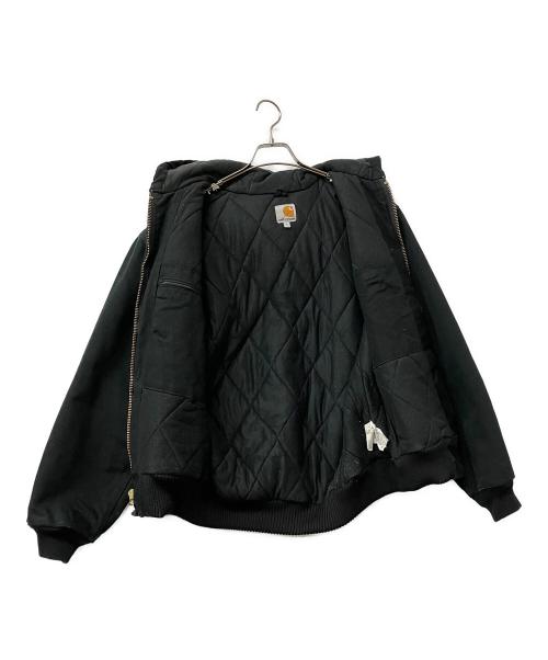 CarHartt（カーハート）CarHartt (カーハート) ジップパーカー　MADE IN USA ブラック サイズ:Sの古着・服飾アイテム