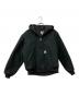 CarHartt（カーハート）の古着「ジップパーカー　MADE IN USA」｜ブラック