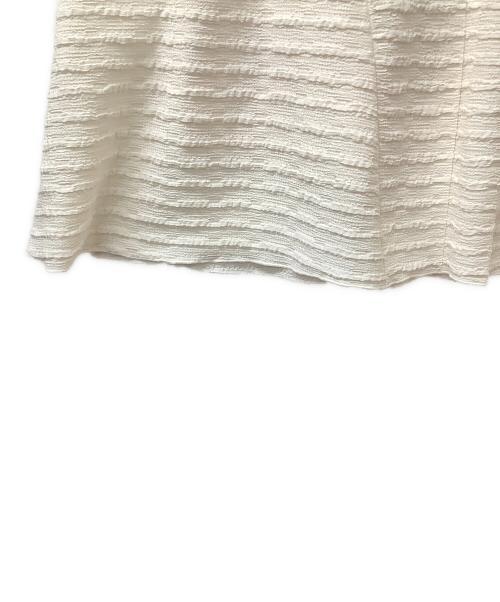 HER LIP TO（ハーリップトゥ）HER LIP TO (ハーリップトゥ) 長袖ワンピース Mermaid Jacquard Dress ホワイト サイズ:Sの古着・服飾アイテム
