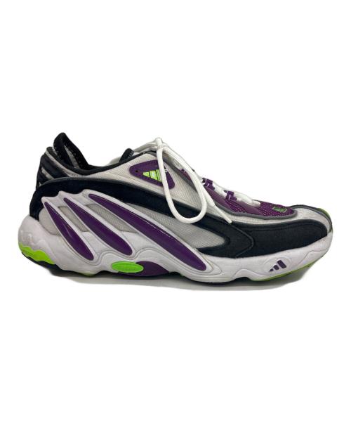 adidas（アディダス）adidas (アディダス) adidas  ローカットスニーカー パープル×ホワイト サイズ:27.5の古着・服飾アイテム