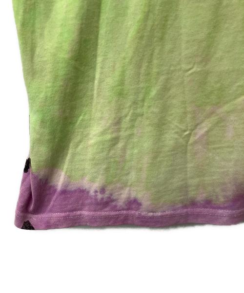 stussy（ステューシー）stussy (ステューシー) Tシャツ タイダイ パープル サイズ:largeの古着・服飾アイテム