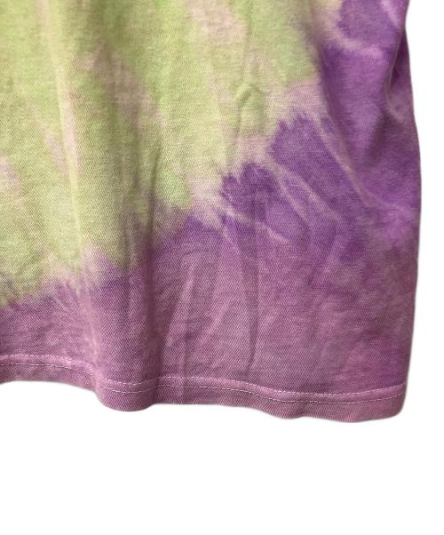 stussy（ステューシー）stussy (ステューシー) Tシャツ タイダイ パープル サイズ:largeの古着・服飾アイテム