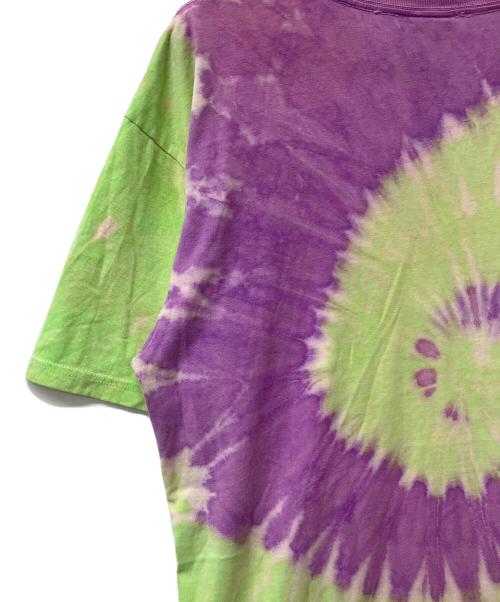stussy（ステューシー）stussy (ステューシー) Tシャツ タイダイ パープル サイズ:largeの古着・服飾アイテム