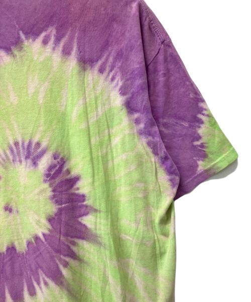 stussy（ステューシー）stussy (ステューシー) Tシャツ タイダイ パープル サイズ:largeの古着・服飾アイテム