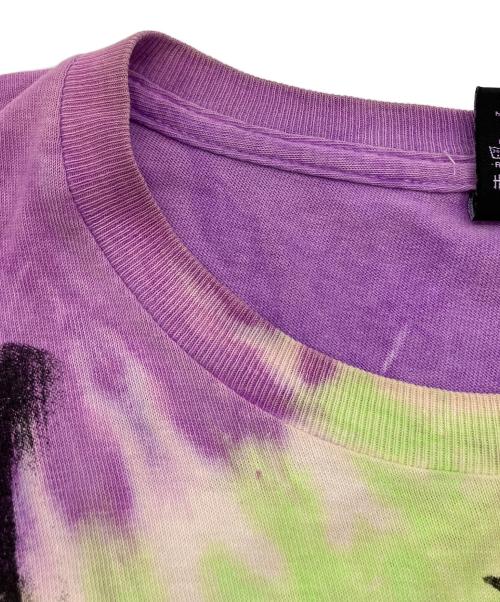 stussy（ステューシー）stussy (ステューシー) Tシャツ タイダイ パープル サイズ:largeの古着・服飾アイテム