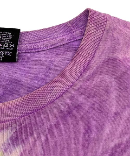 stussy（ステューシー）stussy (ステューシー) Tシャツ タイダイ パープル サイズ:largeの古着・服飾アイテム