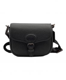 COACH（コーチ）の古着「ショルダーバッグ アメリア スモール サドル バッグ」｜ブラック