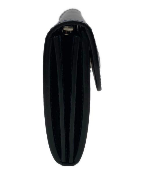 WILDSWANS（ワイルドスワンズ）WILDSWANS (ワイルドスワンズ) 長財布 WAVE ネイビーの古着・服飾アイテム