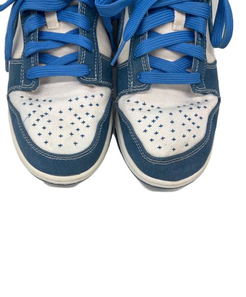 NIKE（ナイキ）NIKE (ナイキ) NIKE  DUNK LOW RETRO SE  ローカットスニーカー ブルー×ホワイト サイズ:28の古着・服飾アイテム
