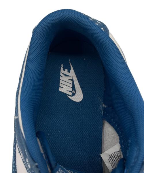 NIKE（ナイキ）NIKE (ナイキ) NIKE  DUNK LOW RETRO SE  ローカットスニーカー ブルー×ホワイト サイズ:28の古着・服飾アイテム