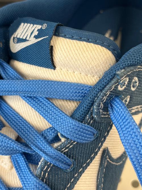 NIKE（ナイキ）NIKE (ナイキ) NIKE  DUNK LOW RETRO SE  ローカットスニーカー ブルー×ホワイト サイズ:28の古着・服飾アイテム