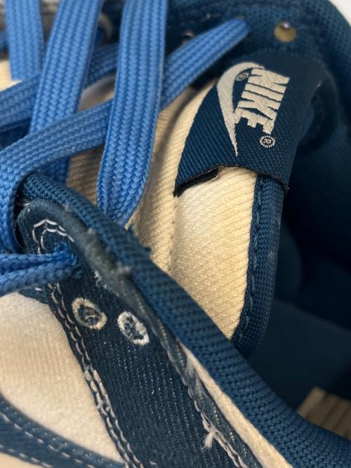 NIKE（ナイキ）NIKE (ナイキ) NIKE  DUNK LOW RETRO SE  ローカットスニーカー ブルー×ホワイト サイズ:28の古着・服飾アイテム