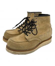 RED WING（レッドウィング）の古着「ブーツ　MADE　IN　USA/プリント羽タグ」｜カーキ