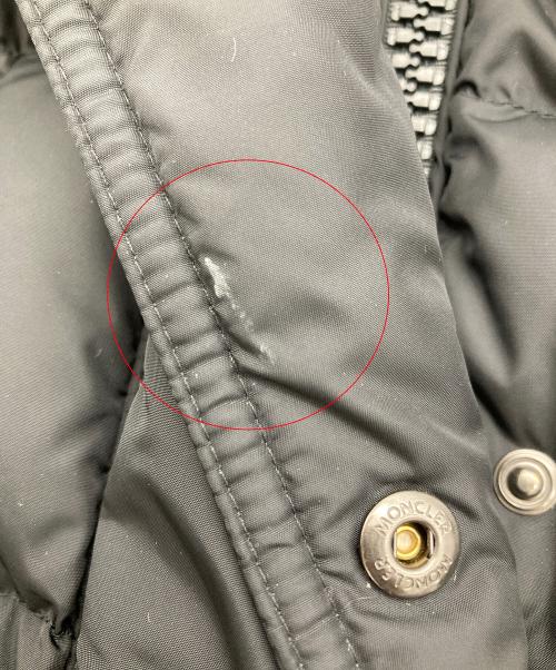 MONCLER（モンクレール）MONCLER (モンクレール) ダウンコート APHROTI シルバーフオックスファー＠ ブラック サイズ:XSの古着・服飾アイテム