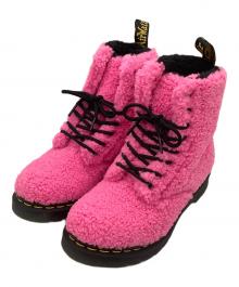 Dr.Martens（ドクターマーチン）の古着「ブーツ」｜ピンク×ブラック