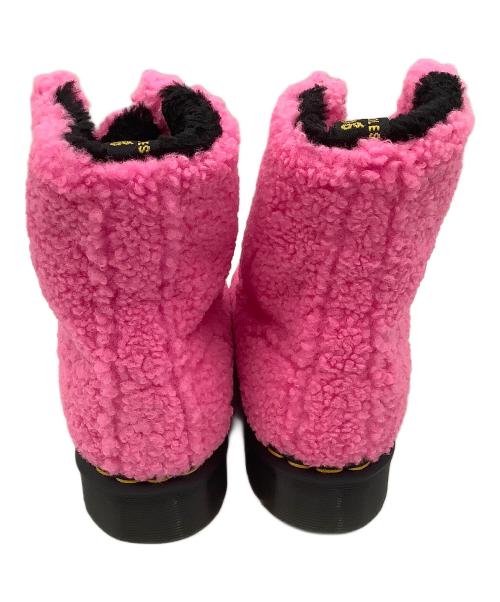 Dr.Martens（ドクターマーチン）Dr.Martens (ドクターマーチン) ブーツ ピンク×ブラック サイズ:23の古着・服飾アイテム