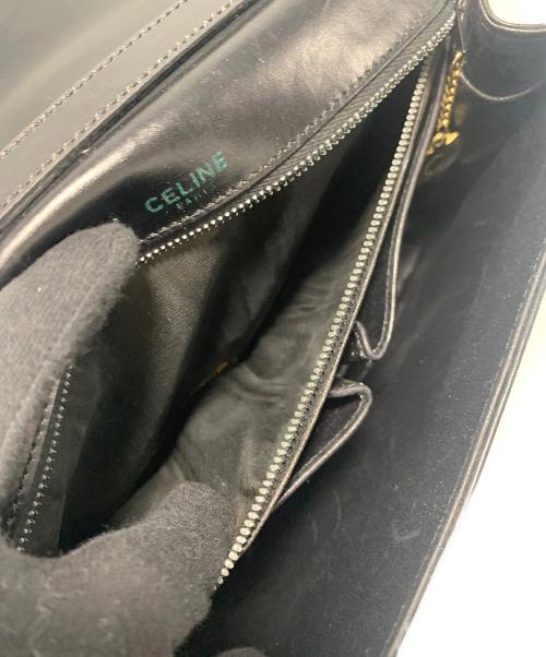 CELINE（セリーヌ）CELINE (セリーヌ) ショルダーバッグ ブラックの古着・服飾アイテム